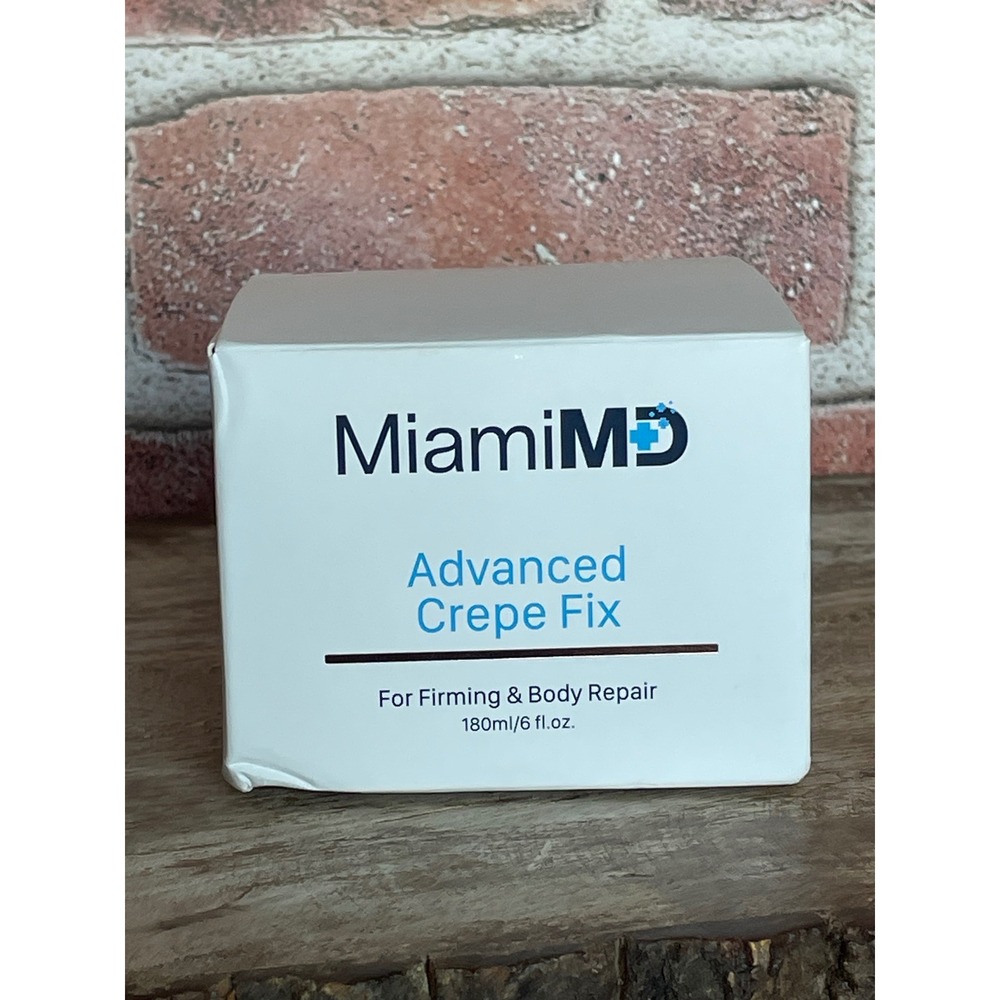 MiamiMD Advanced Crepe Fix Firming & Body Repair Cream 6 fl oz 180ml New